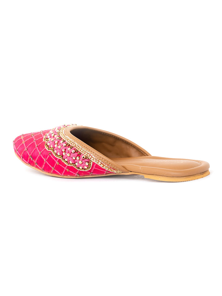 Khadim Flat Mule Slip On Sandal for Women