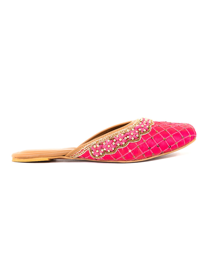 Khadim Flat Mule Slip On Sandal for Women