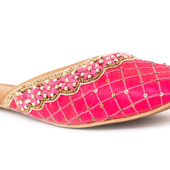Khadim Flat Mule Slip On Sandal for Women
