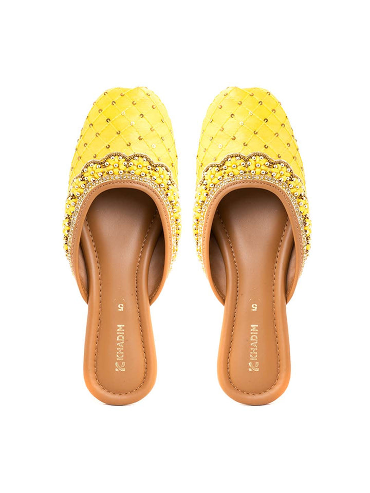 Khadim Flat Mule Slip On Sandal for Women
