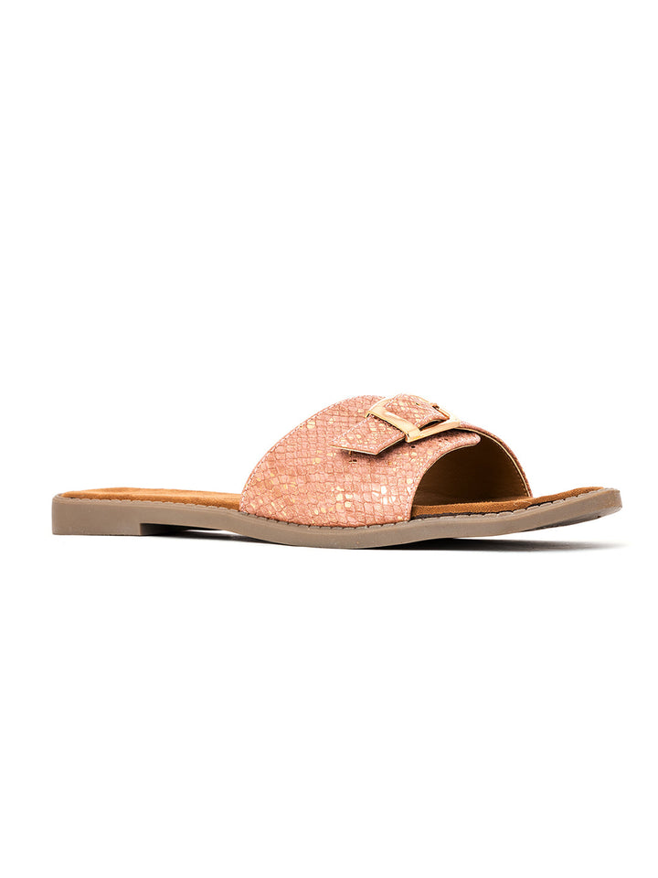 Khadim Cleo Flat Mule Slide Sandal for Women