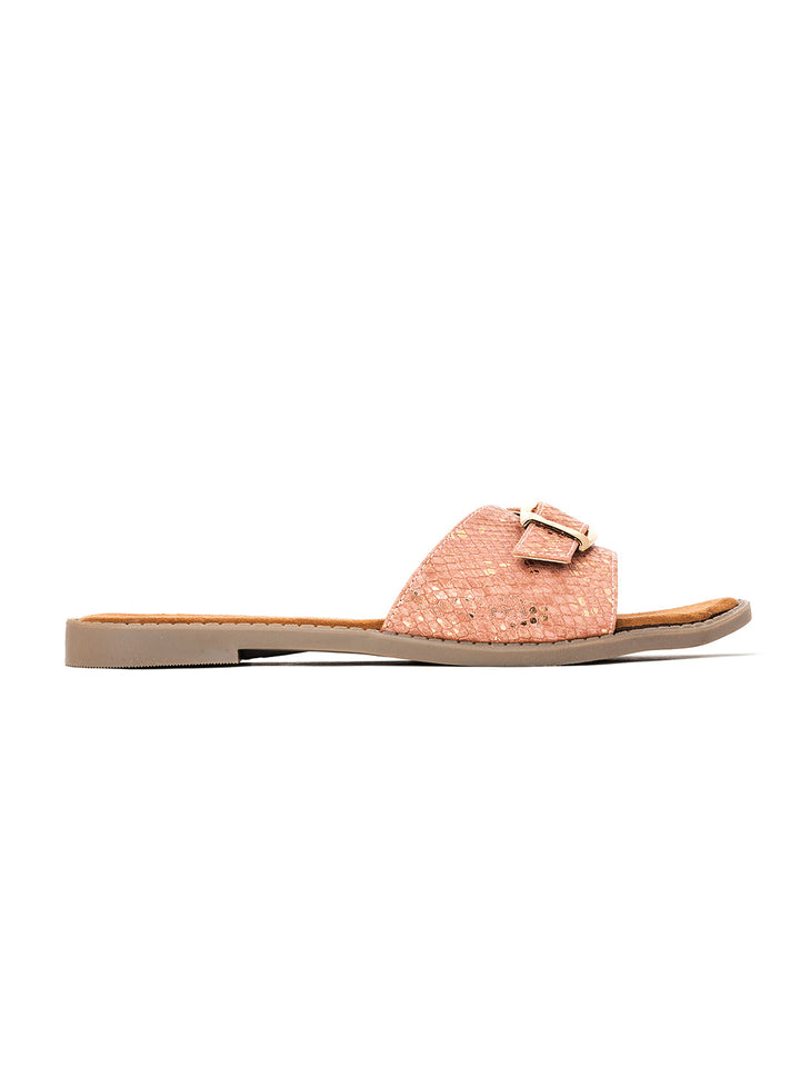 Khadim Cleo Flat Mule Slide Sandal for Women