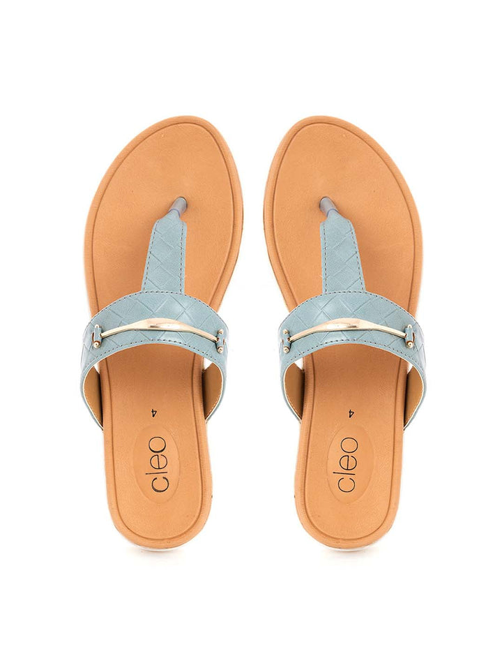 Khadim Cleo Flat Slip On Sandal for Women