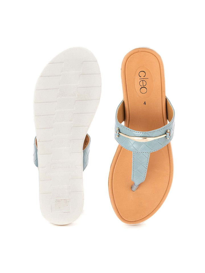 Khadim Cleo Flat Slip On Sandal for Women