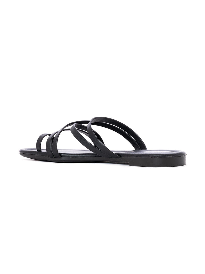 Khadim Flat Slip On Strappy Sandal for Women