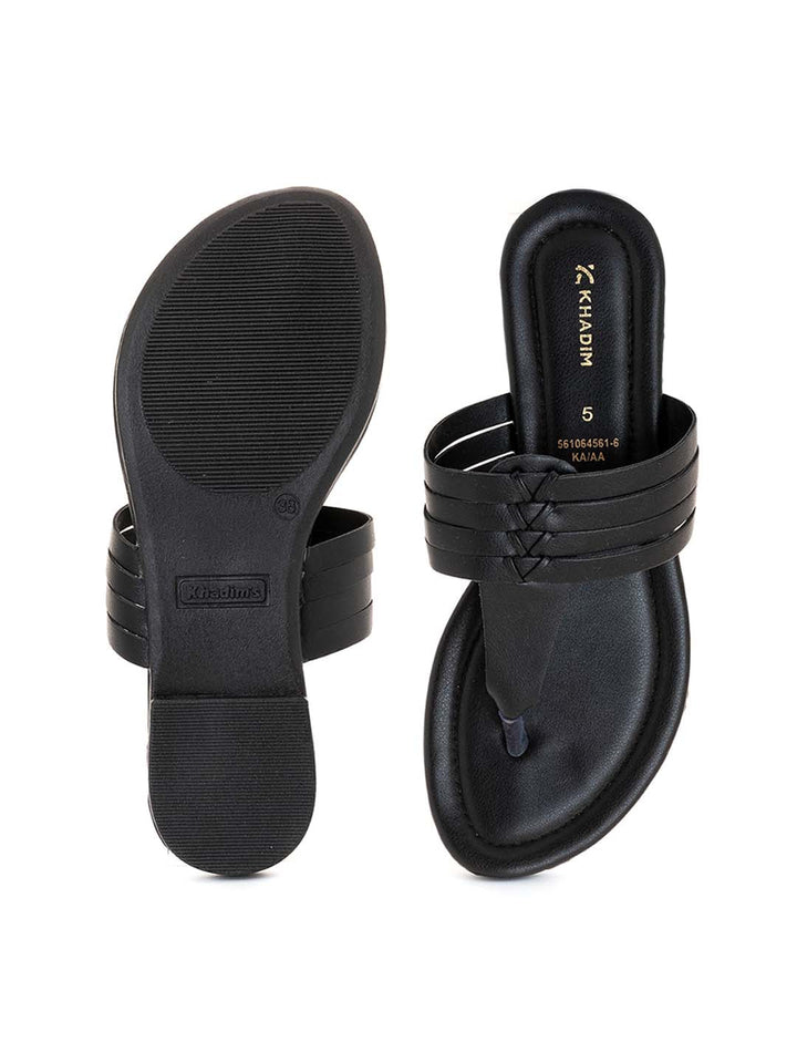 Khadim Flat Slip On Sandal for Women