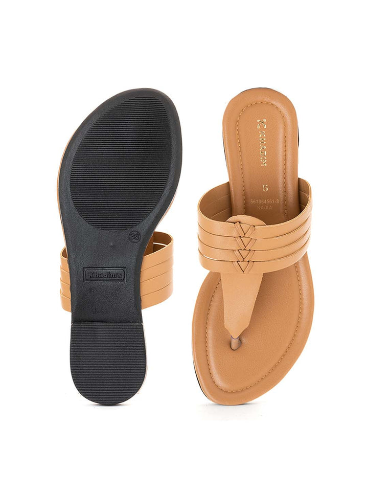 Khadim Flat Slip On Sandal for Women
