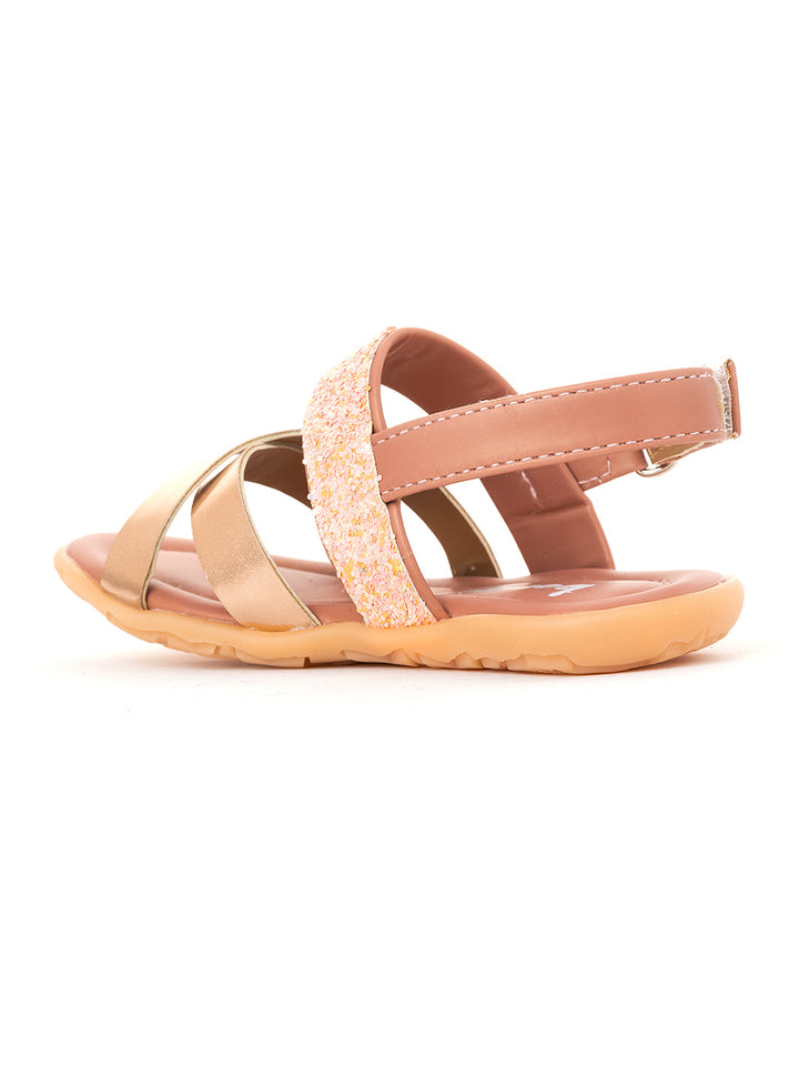 Khadim Bonito Flat Sandal for Baby Girls - 2-4.5 yrs
