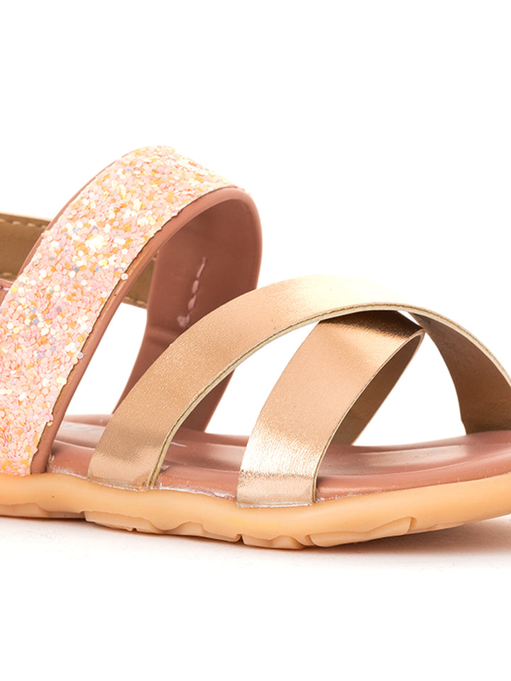 Khadim Bonito Flat Sandal for Baby Girls - 2-4.5 yrs