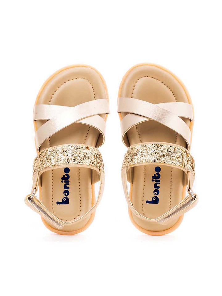 Khadim Bonito Flat Sandal for Baby Girls - 2-4.5 yrs
