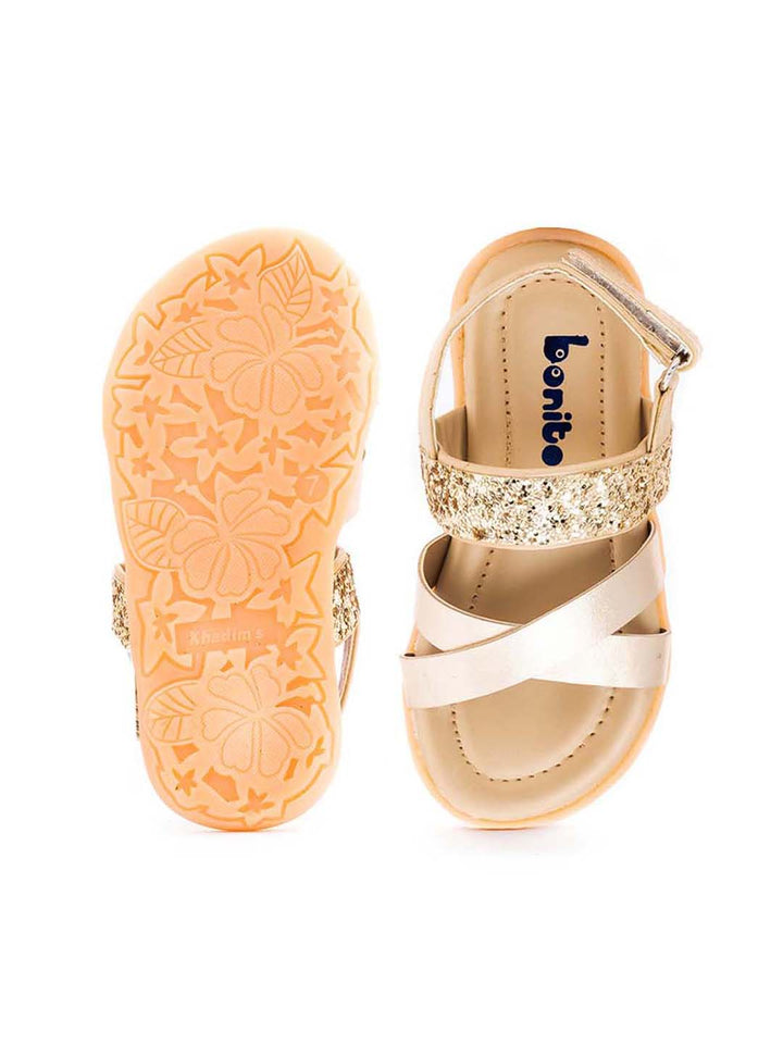 Khadim Bonito Flat Sandal for Baby Girls - 2-4.5 yrs