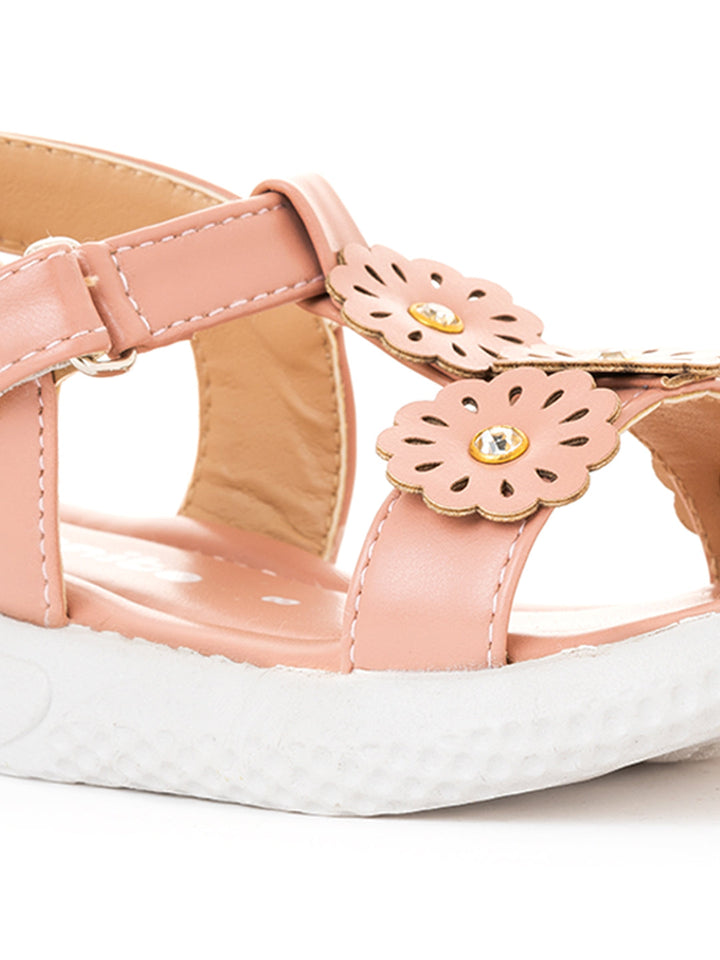 Khadim Bonito Flat Sandal for Baby Girls - 2-4.5 yrs