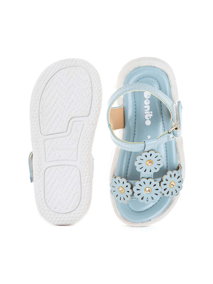 Khadim Bonito Flat Sandal for Baby Girls - 2-4.5 yrs