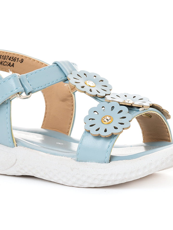 Khadim Bonito Flat Sandal for Baby Girls - 2-4.5 yrs