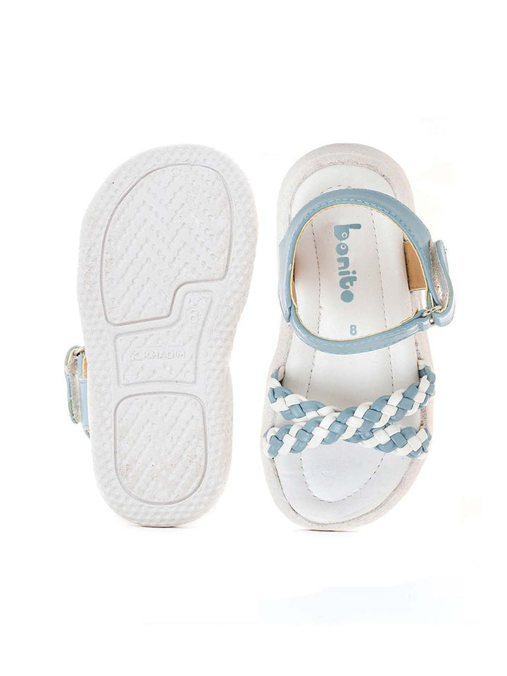 Khadim Bonito Flat Sandal for Baby Girls - 2-4.5 yrs