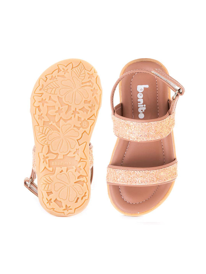 Khadim Bonito Flat Sandal for Baby Girls - 2-4.5 yrs