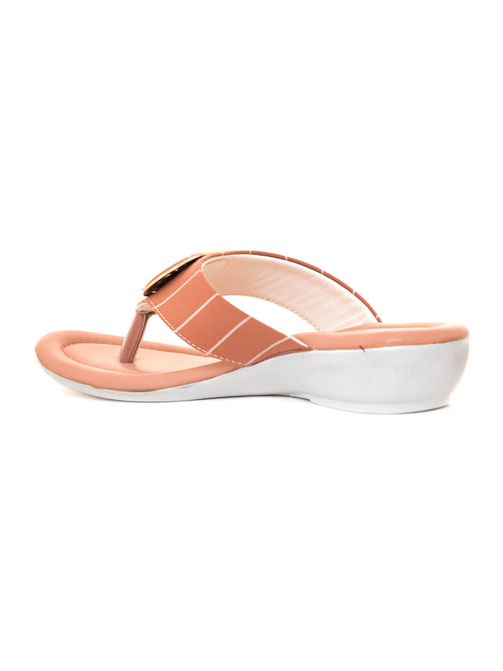 Khadim Adrianna Wedge Heel Slip On Sandal for Girls - 4.5-12 yrs
