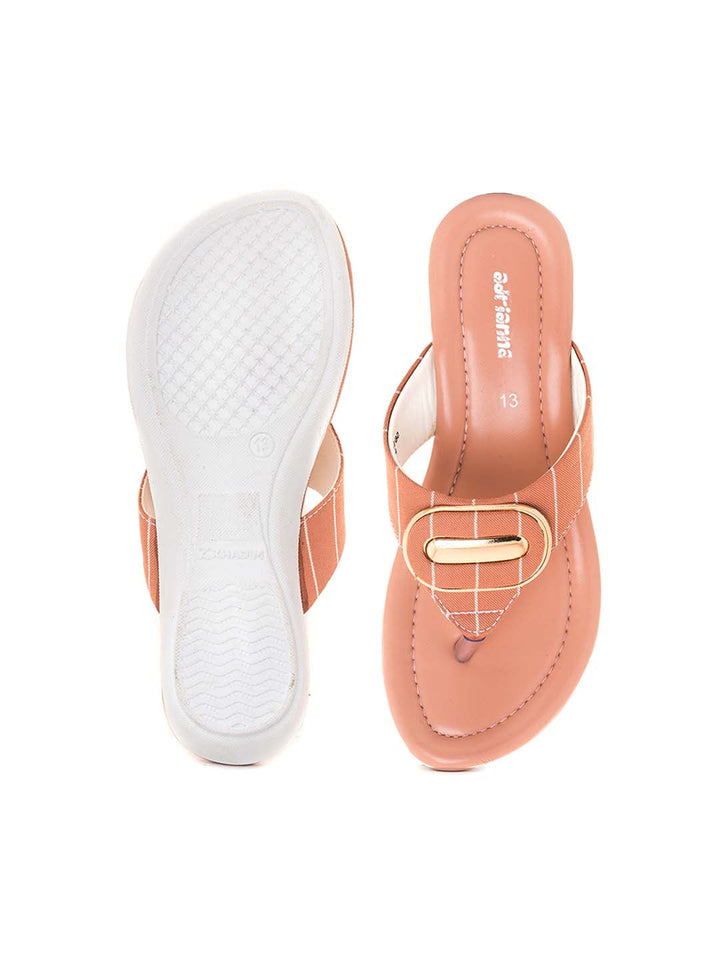 Khadim Adrianna Wedge Heel Slip On Sandal for Girls - 4.5-12 yrs
