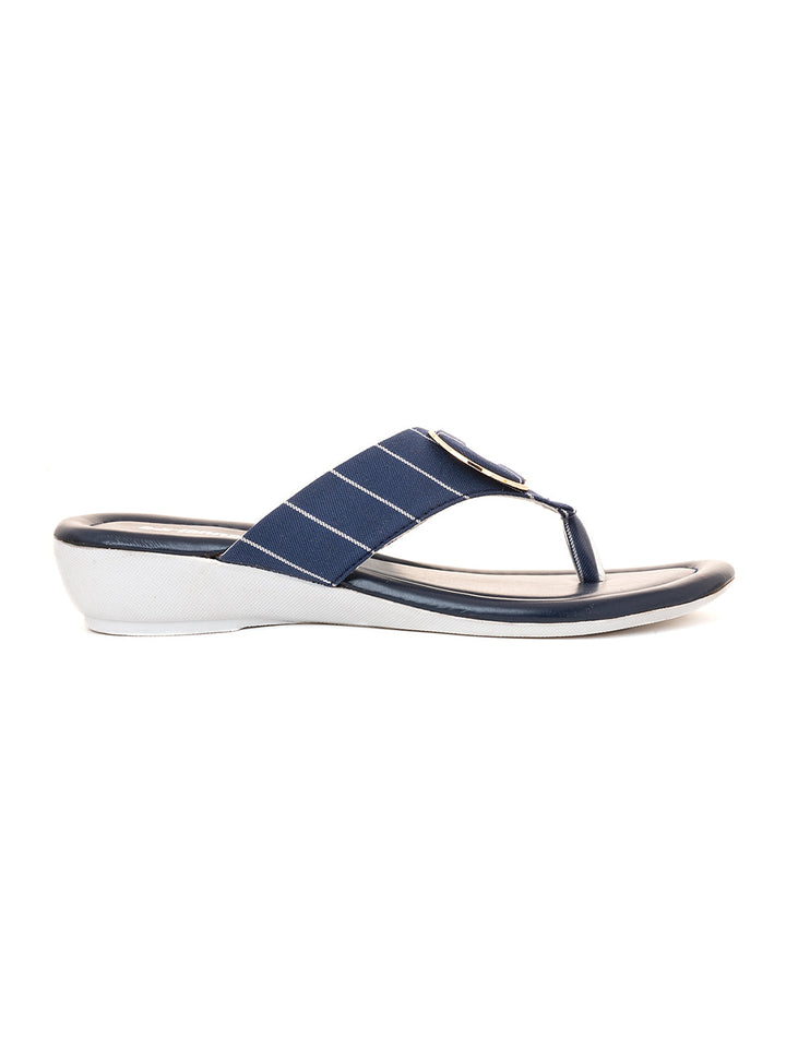Khadim Adrianna Wedge Heel Slip On Sandal for Girls - 4.5-12 yrs