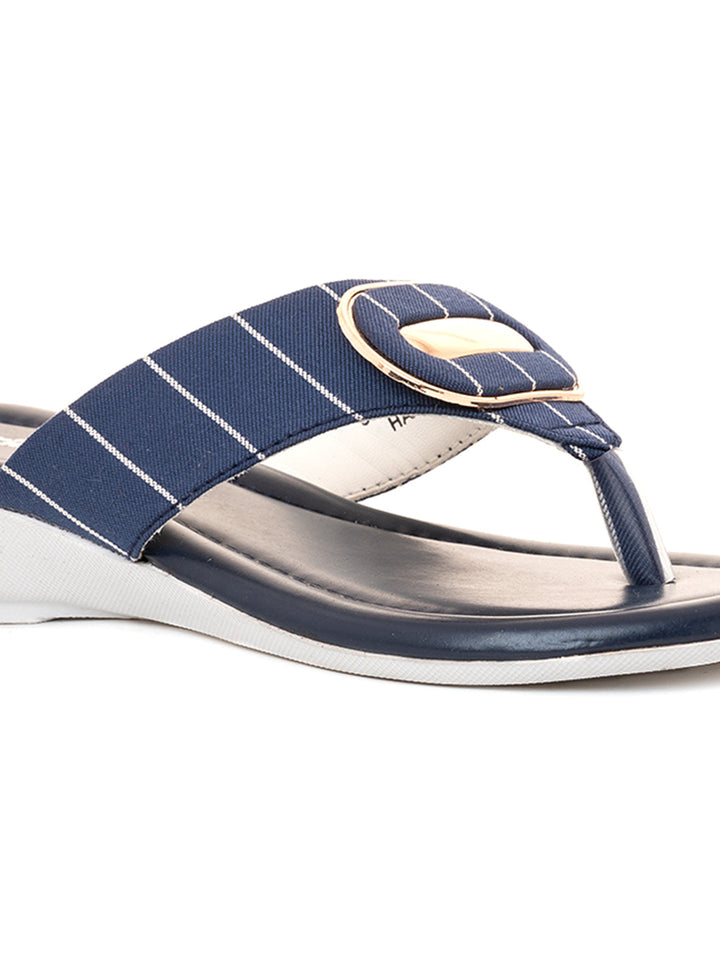 Khadim Adrianna Wedge Heel Slip On Sandal for Girls - 4.5-12 yrs