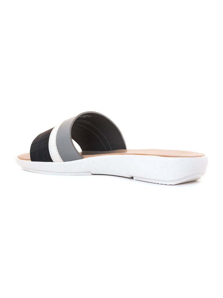 Khadim Cleo Flat Mule Slide Sandal for Women