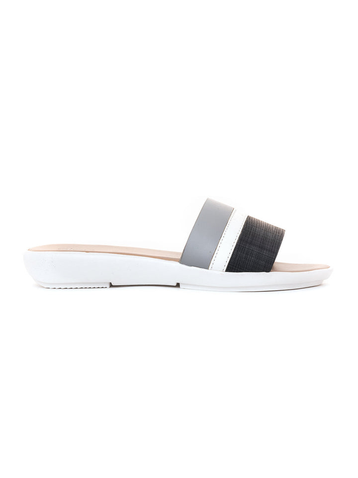 Khadim Cleo Flat Mule Slide Sandal for Women