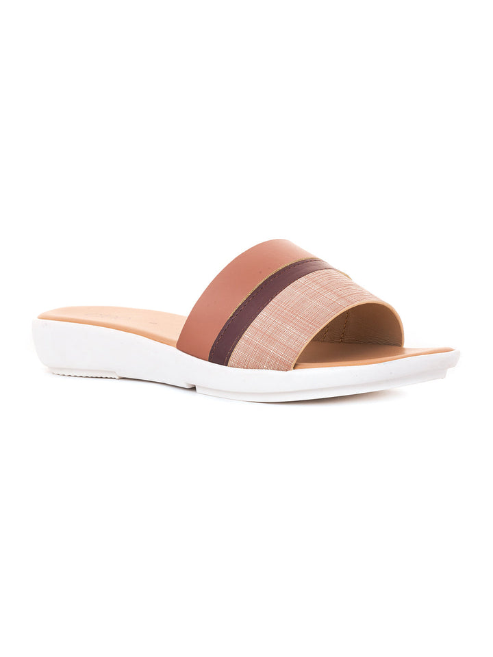 Khadim Cleo Flat Mule Slide Sandal for Women