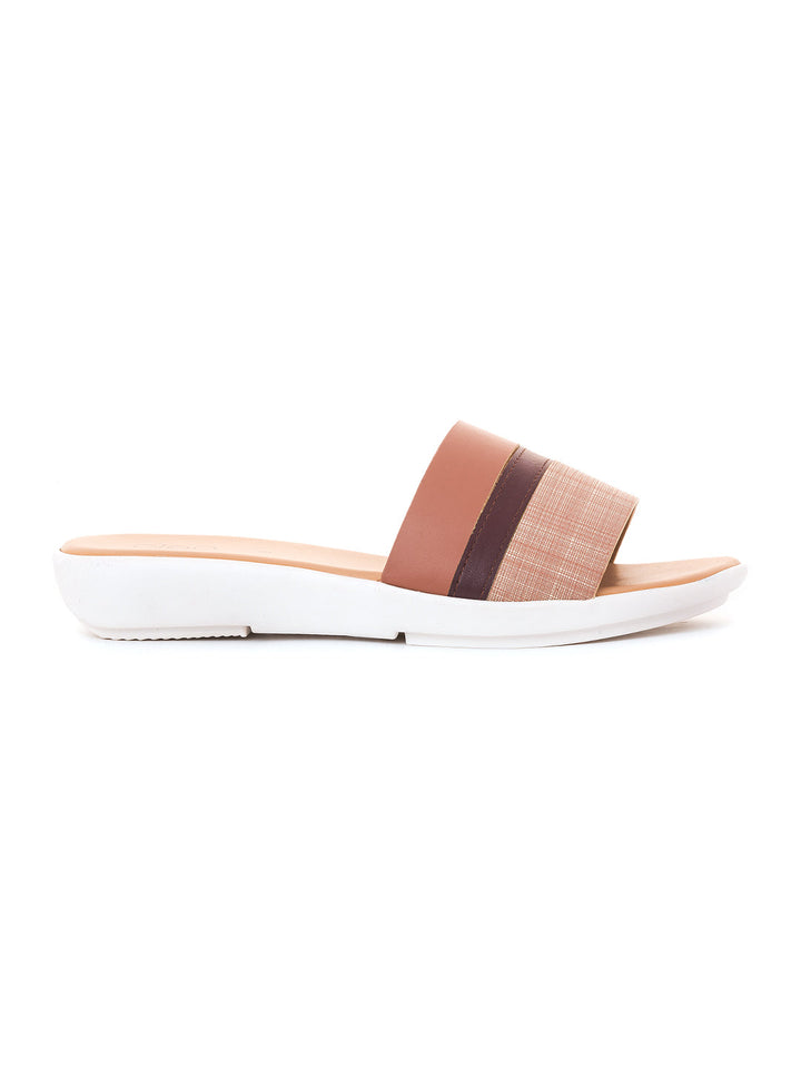 Khadim Cleo Flat Mule Slide Sandal for Women