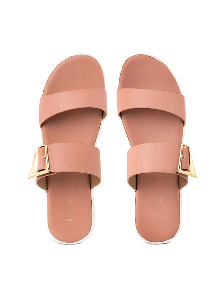 Khadim Cleo Flat Mule Slip On Sandal for Women