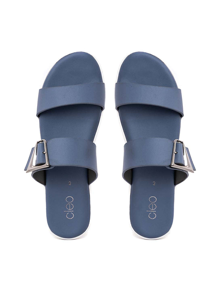 Khadim Cleo Flat Mule Slip On Sandal for Women