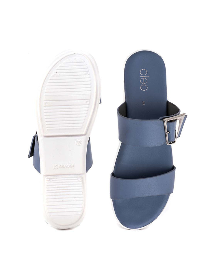 Khadim Cleo Flat Mule Slip On Sandal for Women
