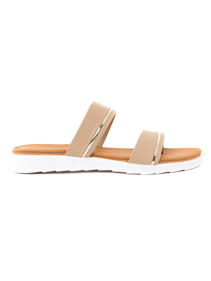 Khadim Cleo Flat Slip On Sandal for Women