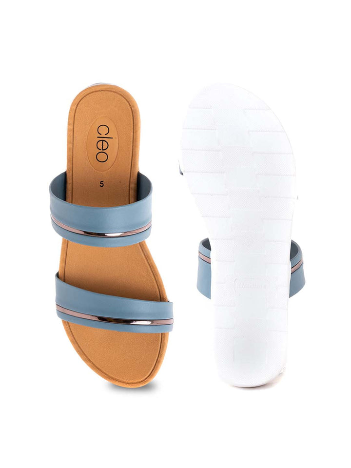 Khadim Cleo Flat Slip On Sandal for Women