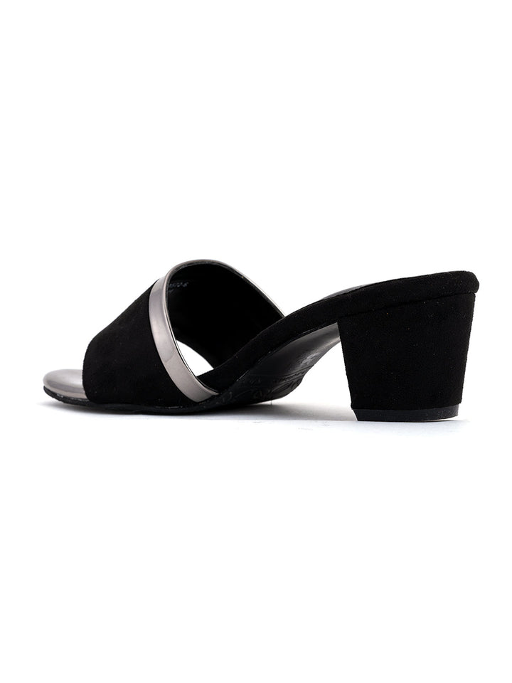 Khadim Block Heel Mule Slip On Sandal for Women