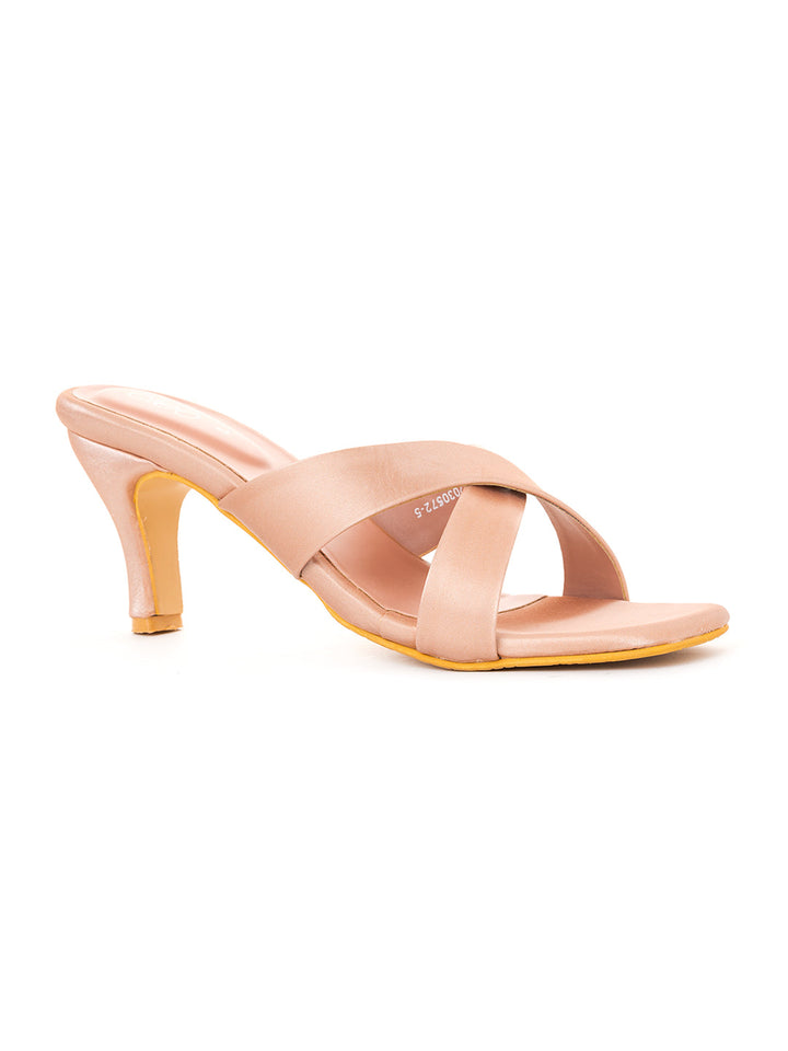 Khadim Cleo High Heel Mule Slip On Sandal for Women