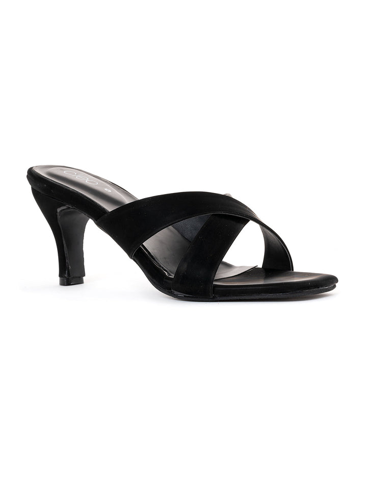 Khadim Cleo High Heel Mule Slip On Sandal for Women