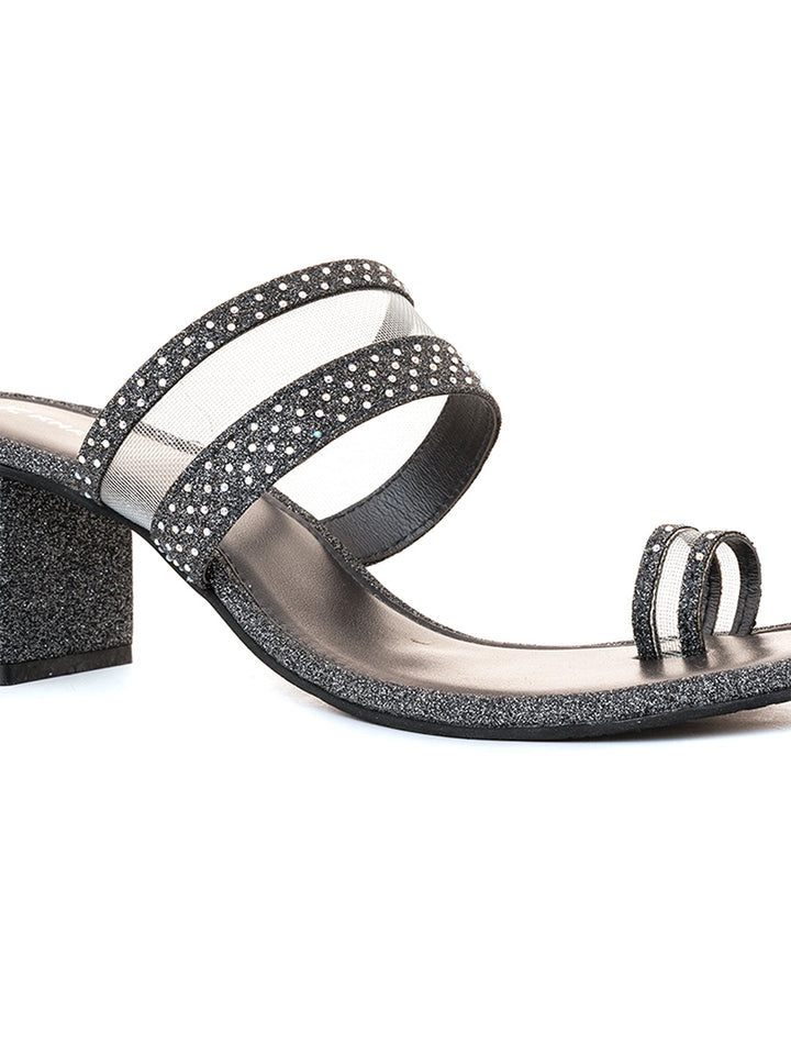 Khadim Block Heel Slip On Sandal for Women
