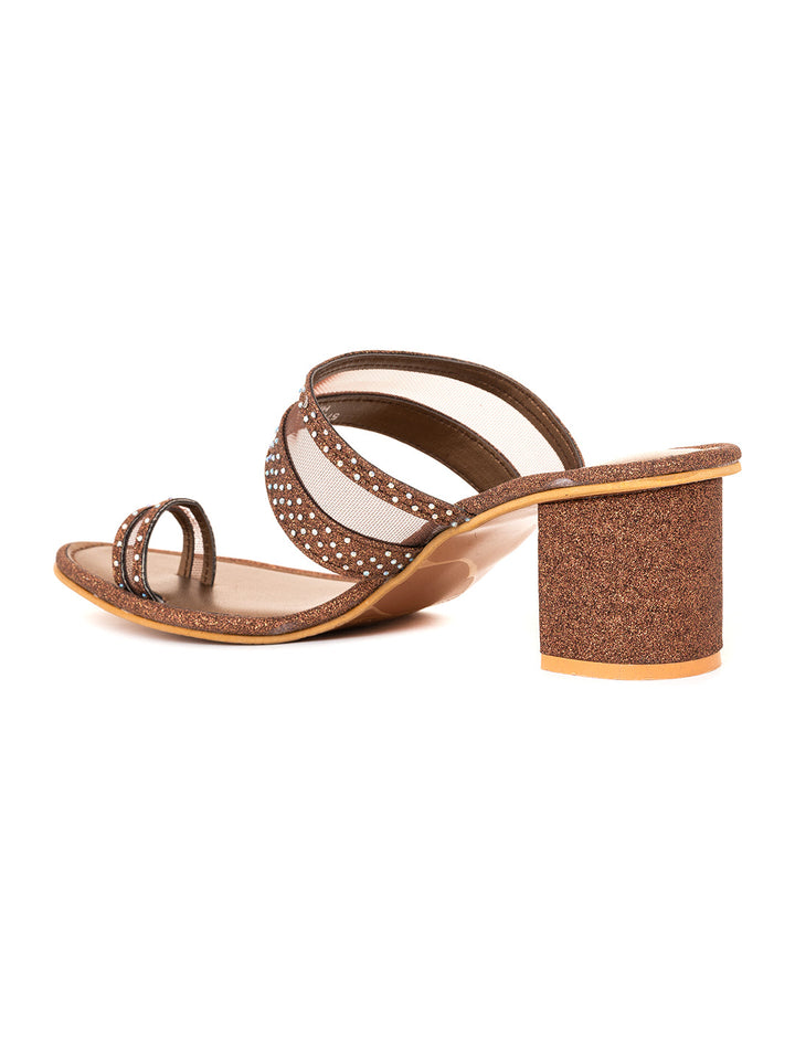 Khadim Block Heel Slip On Sandal for Women