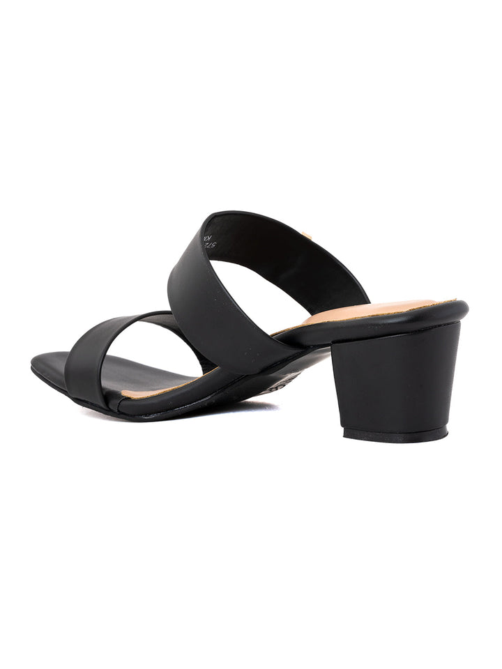 Khadim Sharon Block Heel Mule Slip On Sandal for Women