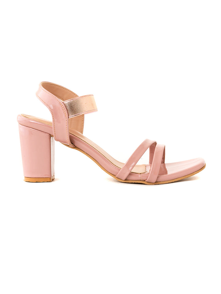 Khadim Cleo High Heel Block Slingback Sandal for Women