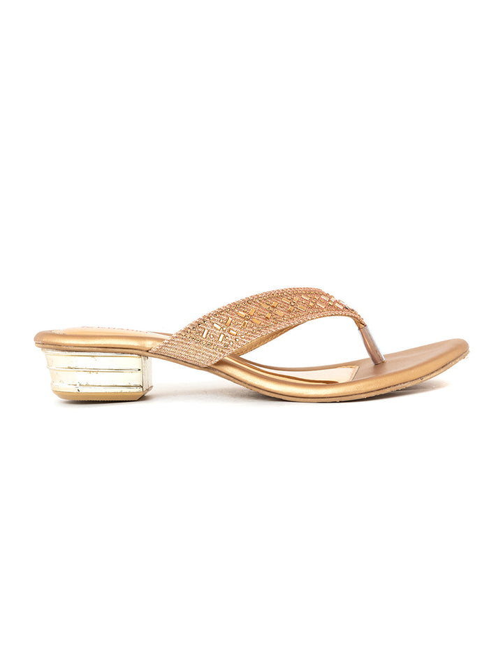 Khadim Block Heel Slip On Sandal for Women
