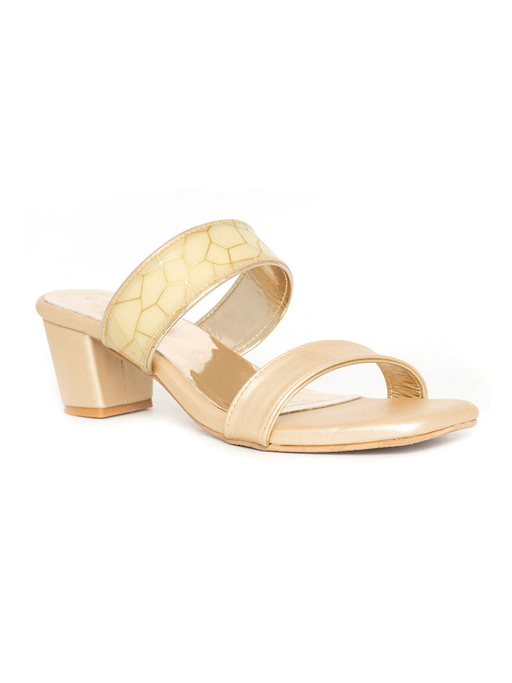Khadim Cleo Block Heel Mule Slip On Sandal for Women