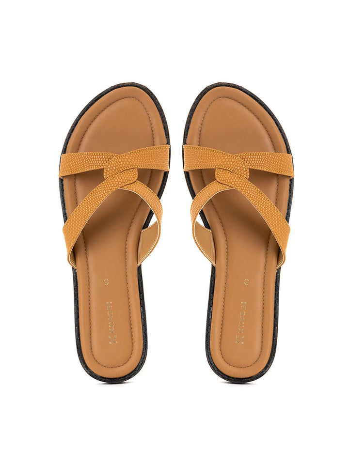 Khadim Flat Mule Slide Sandal for Women