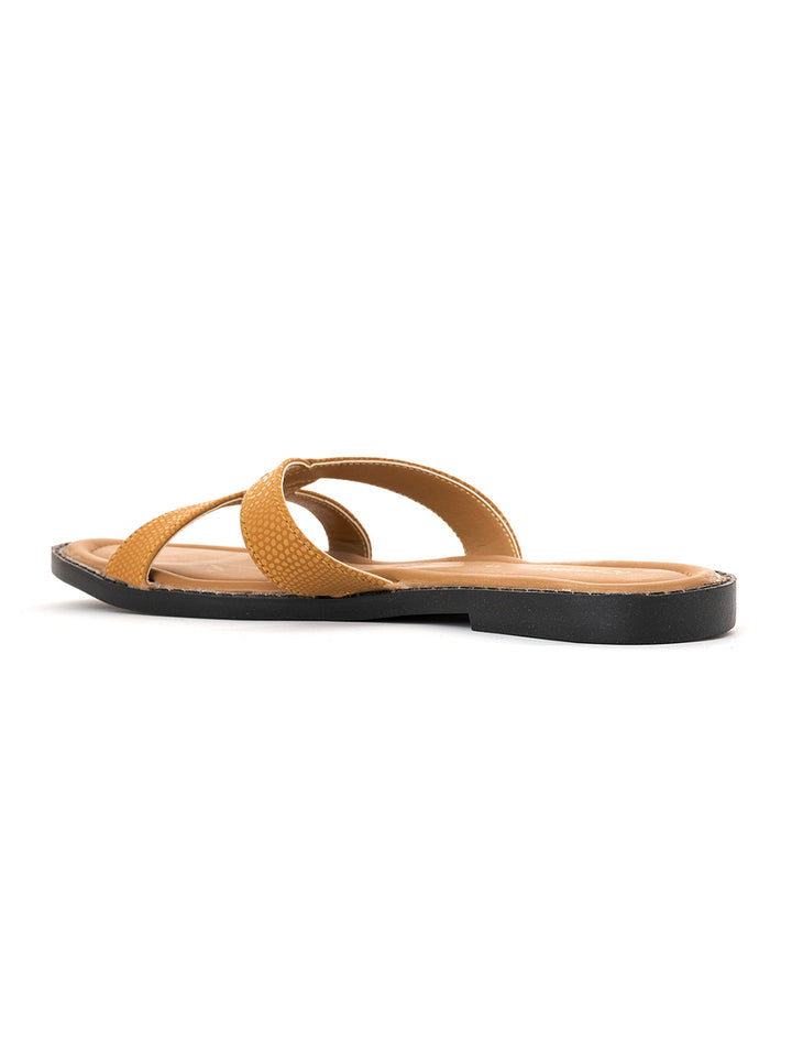 Khadim Flat Mule Slide Sandal for Women