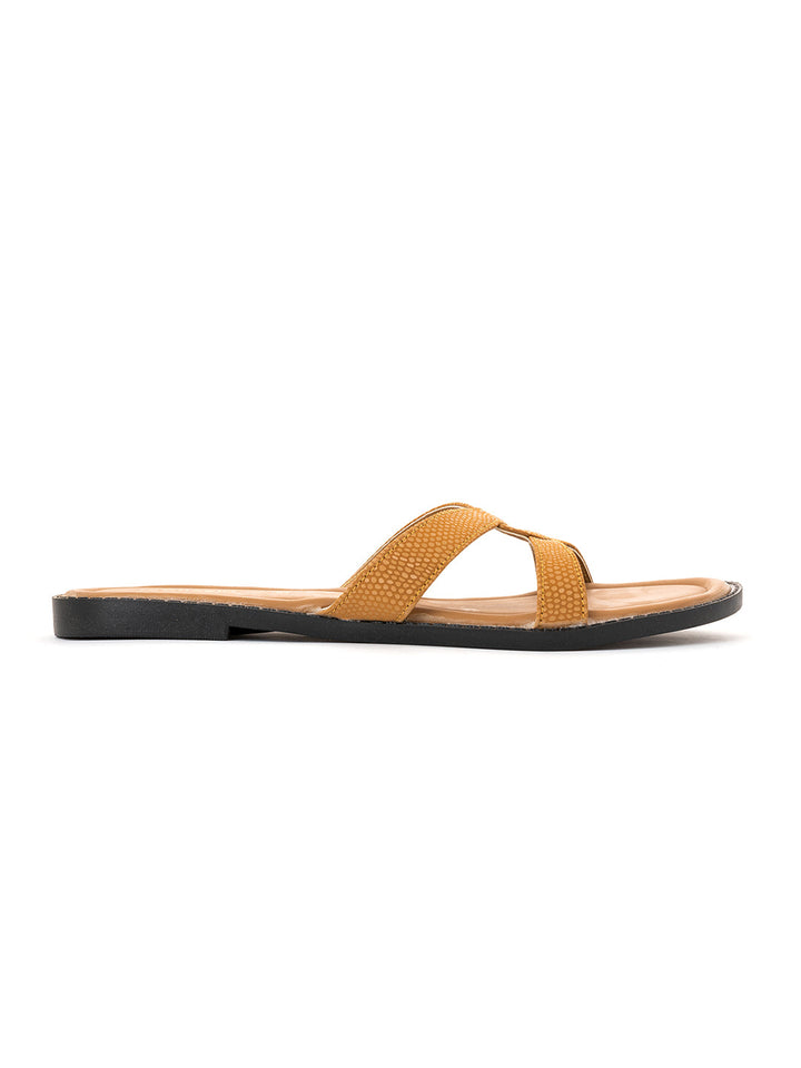 Khadim Flat Mule Slide Sandal for Women