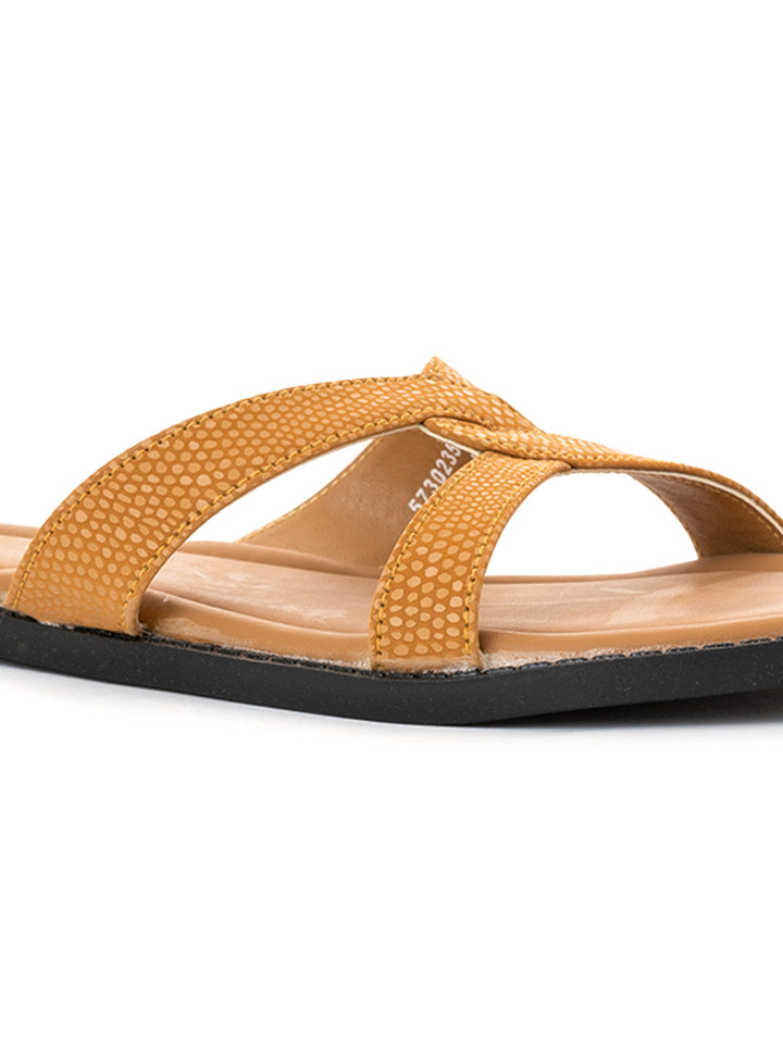Khadim Flat Mule Slide Sandal for Women