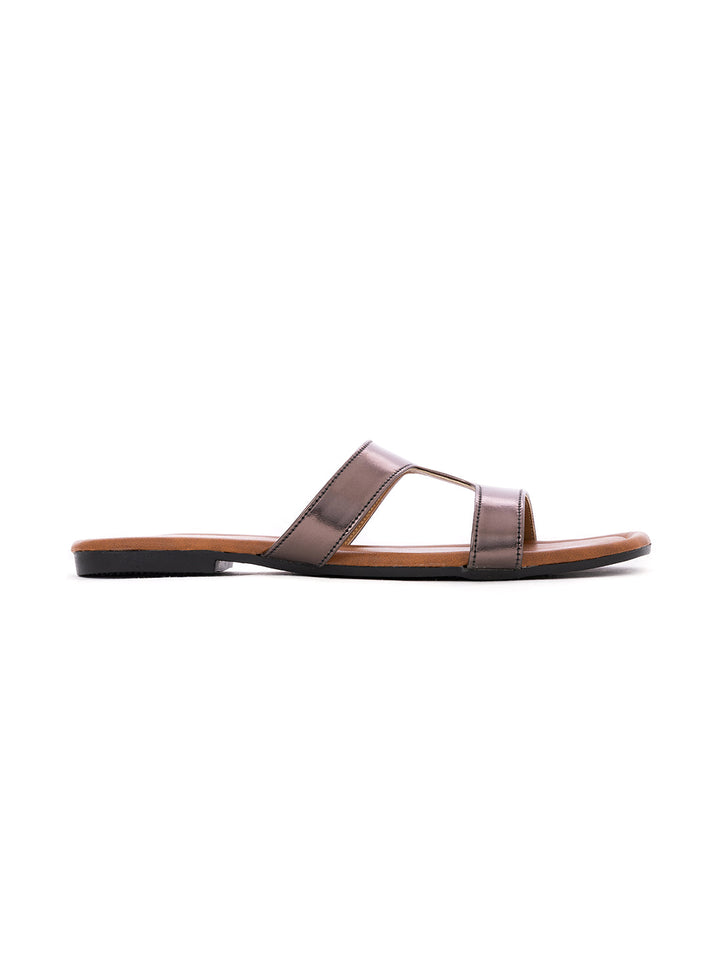 Khadim Cleo Flat Mule Slide Sandal for Women