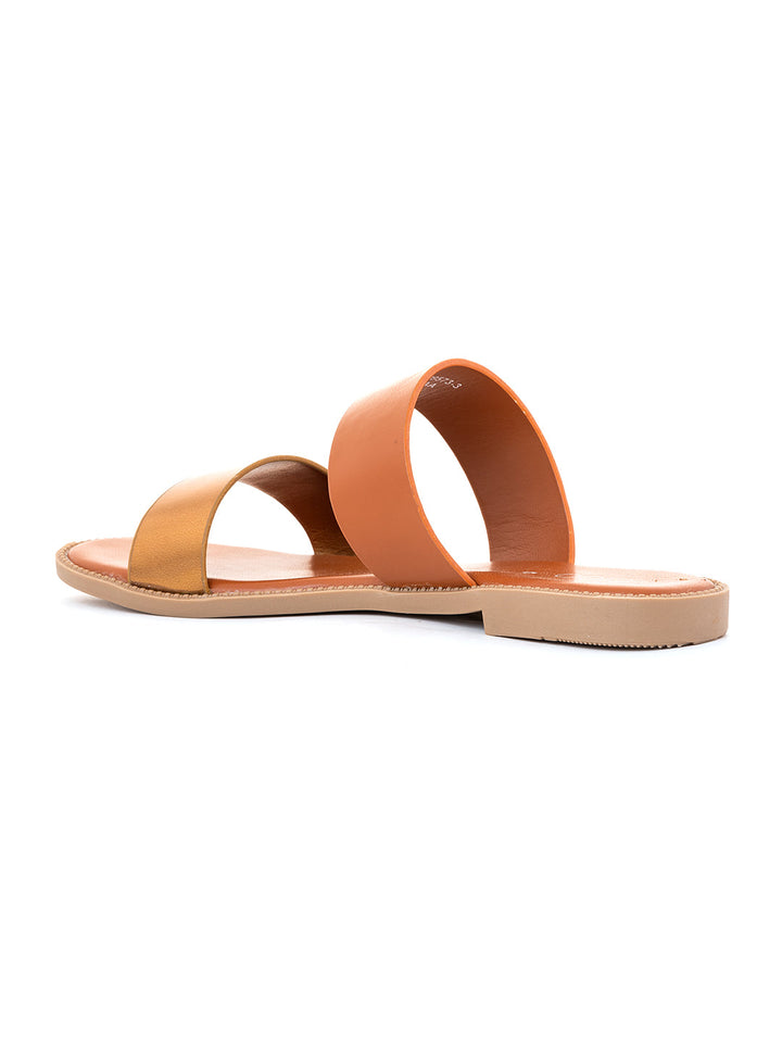 Khadim Cleo Flat Mule Slide Sandal for Women