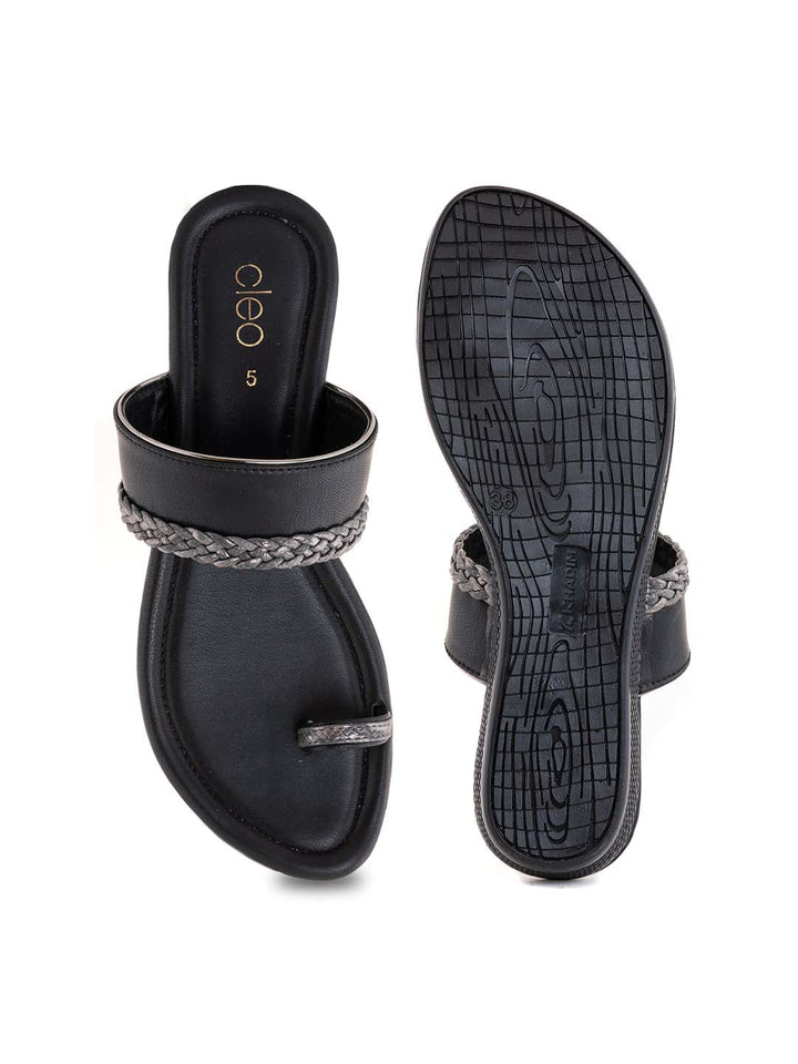 Khadim Cleo Flat Slip On Sandal for Women