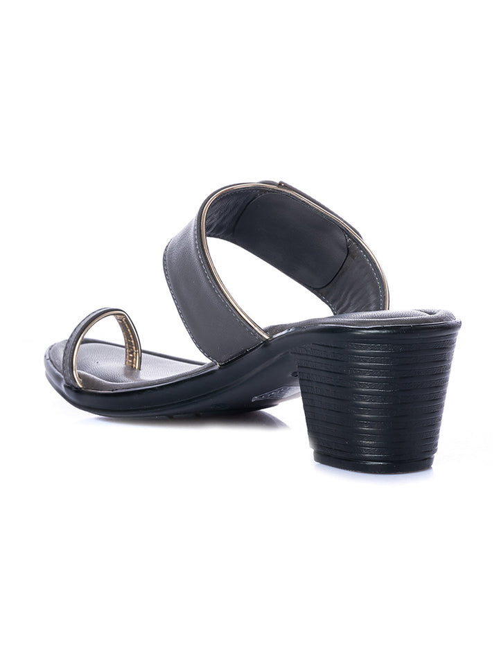 KHADIM Cleo Block Heel Slip On Sandal for Women